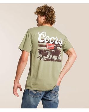 Changes Coors Cowboy Cattle T-Shirt - Natural