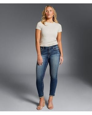 Buckle Black Fit No. 85 Ankle Skinny Stretch Cuffed Jean - Gray