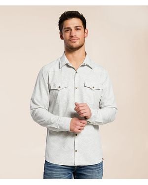 Gentry County Western Standard Performance Stretch Shirt - Natural