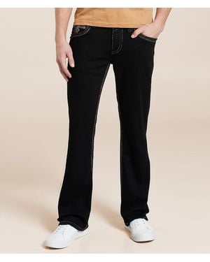 Rock Revival Quinlan Slim Boot Stretch Jean - Black