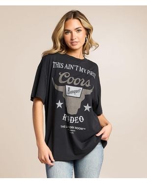 The Laundry Room This Ain'T My First Rodeo Coors T-Shirt - Black