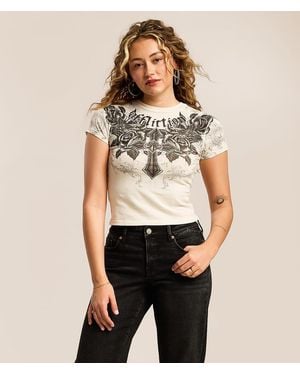 Affliction Keep The Faith Baby T-Shirt - Natural