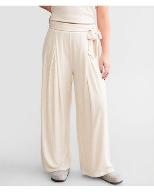 Z Supply Isla Pucker Pant - Natural