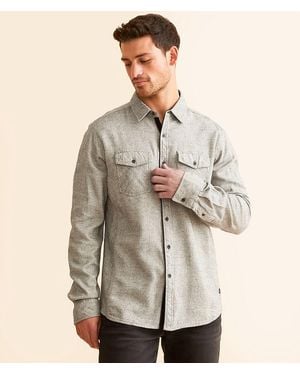 Outpost Makers Herringbone Athletic Shirt - Natural