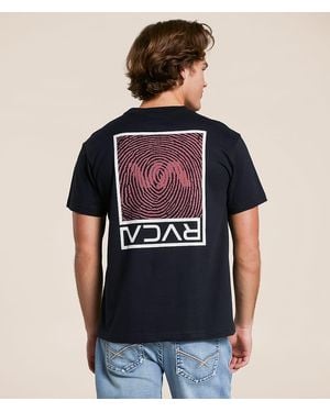 RVCA Print T-Shirt - Blue
