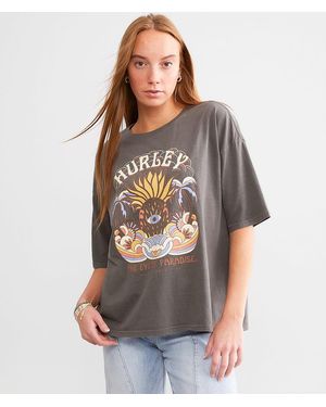 Hurley Eye Of Paradise Boyfriend T-Shirt - Gray