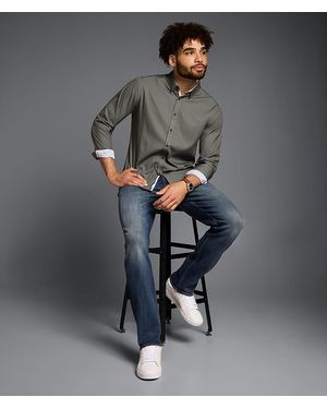 Outpost Makers Slim Straight Stretch Jean - Gray