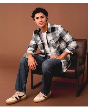 Outpost Makers Flannel Standard Shirt - Gray