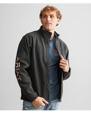 Ariat Logo 2.0 Patriot Softshell Jacket - Gray