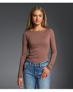 Buckle Black Shaping & Smoothing Top - Gray