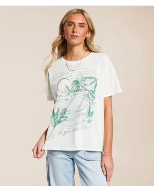 Z Supply Wishes Boyfriend T-Shirt - Blue