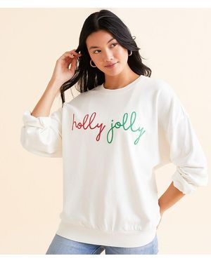 Z Supply Holly Jolly Pullover - White