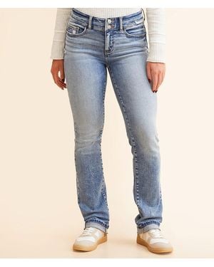BKE Payton Straight Stretch Cuffed Jean - Blue