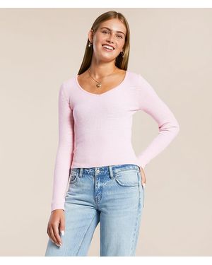 FITZ + EDDI Striped Top - White