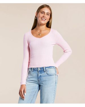 FITZ + EDDI Striped Top - White