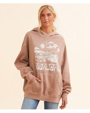 Billabong Ride Out Hooded Sweatshirt - Brown