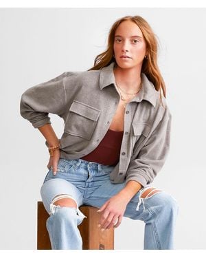 BKE Fleece Shirt - Gray