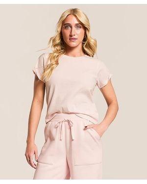 Gilded Intent Peach Baby T-Shirt - Blue
