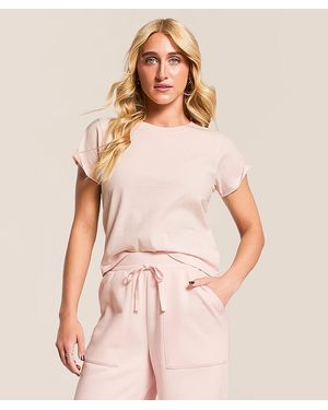 Gilded Intent Peach Baby T-Shirt - Blue