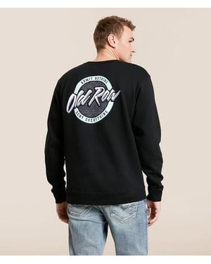 Old Row Circle Logo Pullover - Black