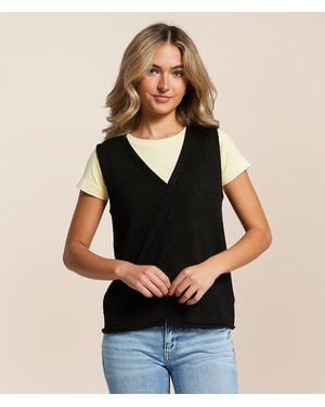 Z Supply Wanderlust Sweater Vest - Black