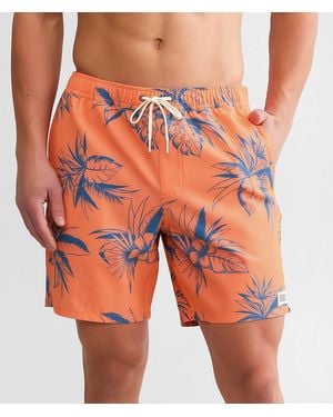 O'neill Sportswear Hermosa Hyperfreak Stretch Swim Trunks - Orange