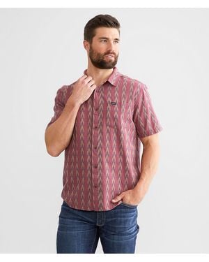 RVCA Upwards Ikat Shirt - Red
