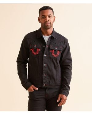 TRUE RELIGION Jimmy Denim Stretch Jacket - Black