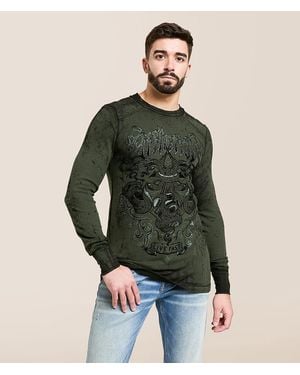 Affliction Divine Wrath Reversible Thermal - Green