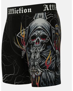 Affliction Phantom Fire Stretch Boxer Briefs - Black