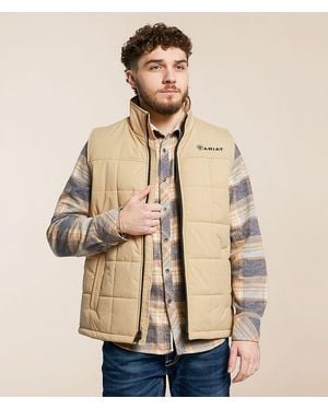 Ariat Crius Insulated Vest - Natural