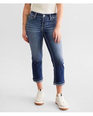 Daytrip Virgo Stretch Capri Jean - Blue