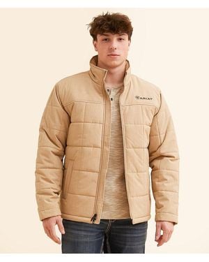 Ariat Logo Crius Insulated Jacket - Natural
