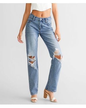 Willow & Root The Low Slung Jean - Blue