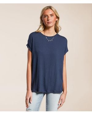 Z Supply Kennedy Textured Top - Blue