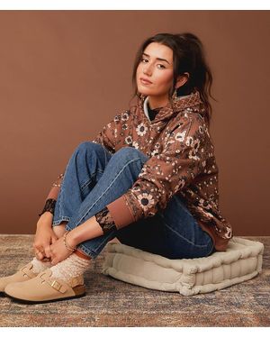 Gimmicks Floral Oversized Sweatshirt - Blue
