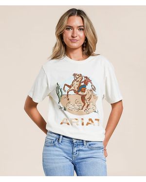 Ariat Ride On T-Shirt - White