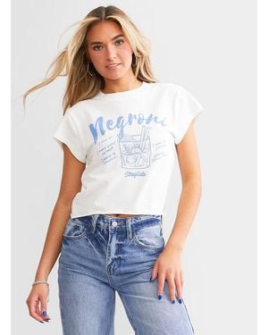 Modish Rebel Negroni Sbagliato Baby T-Shirt - White