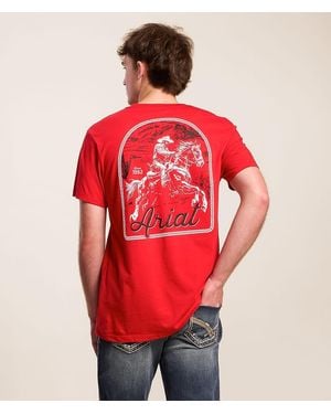Ariat Tombstone Cowboy T-Shirt - Red