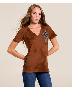 Affliction Rite Of Virtue T-Shirt - Brown