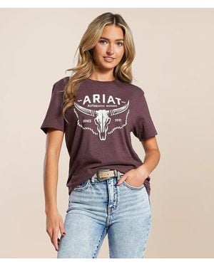 Ariat Skull Rope T-Shirt - Red