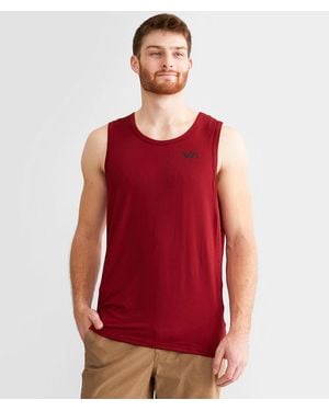 RVCA Sport Vent Tank Top - Red
