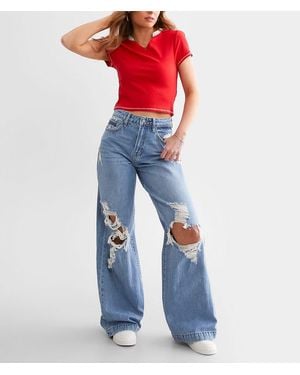 Hidden Jeans Nori Wide Leg Jean - Blue