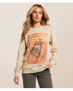 Wrangler Spirit Of The West Rodeo Pullover - Natural