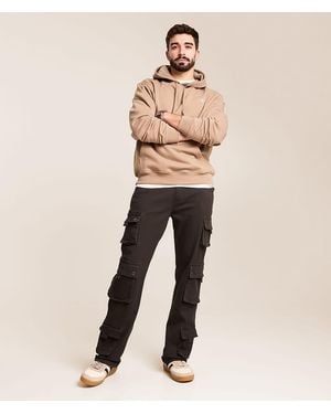 Calibre Straight Cargo Stretch Jean - Natural