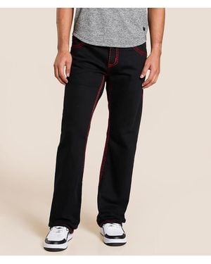 Affliction Cooper Relaxed Straight Stretch Jean - Black
