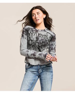 Affliction Mystery T-Shirt - Gray
