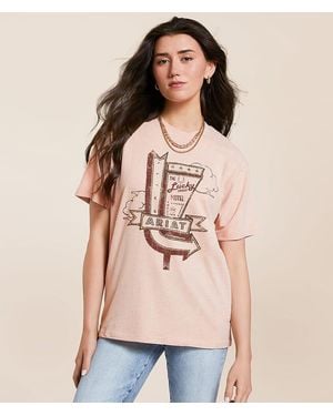 Ariat Roadside Oversized T-Shirt - Natural
