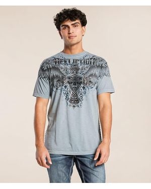 Affliction Lost World T-Shirt - Blue