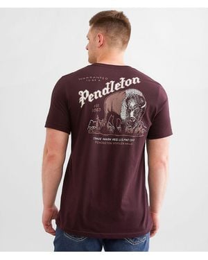 Pendleton Vintage Buffalo T-Shirt - Red